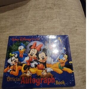 Walt Disney World Autograph Book‎ Official Characters Kids Souvenir